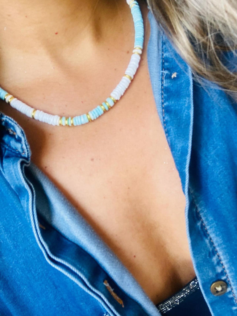 Choker de piedras naturales