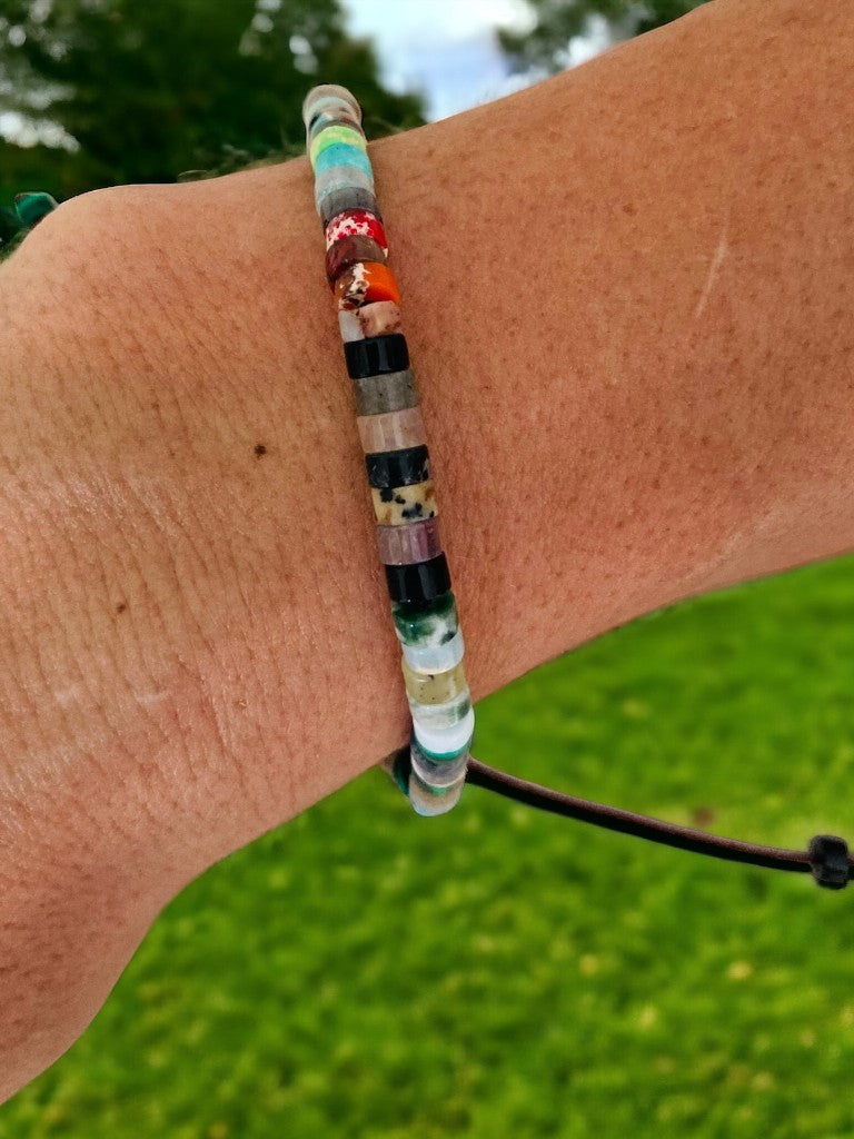 Pulsera en piedras naturales #4