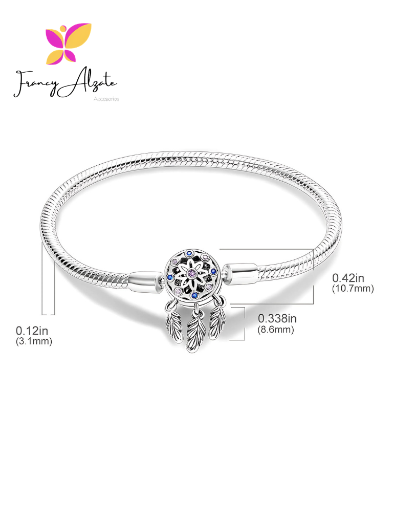 Pulsera estilo pandora Mándala