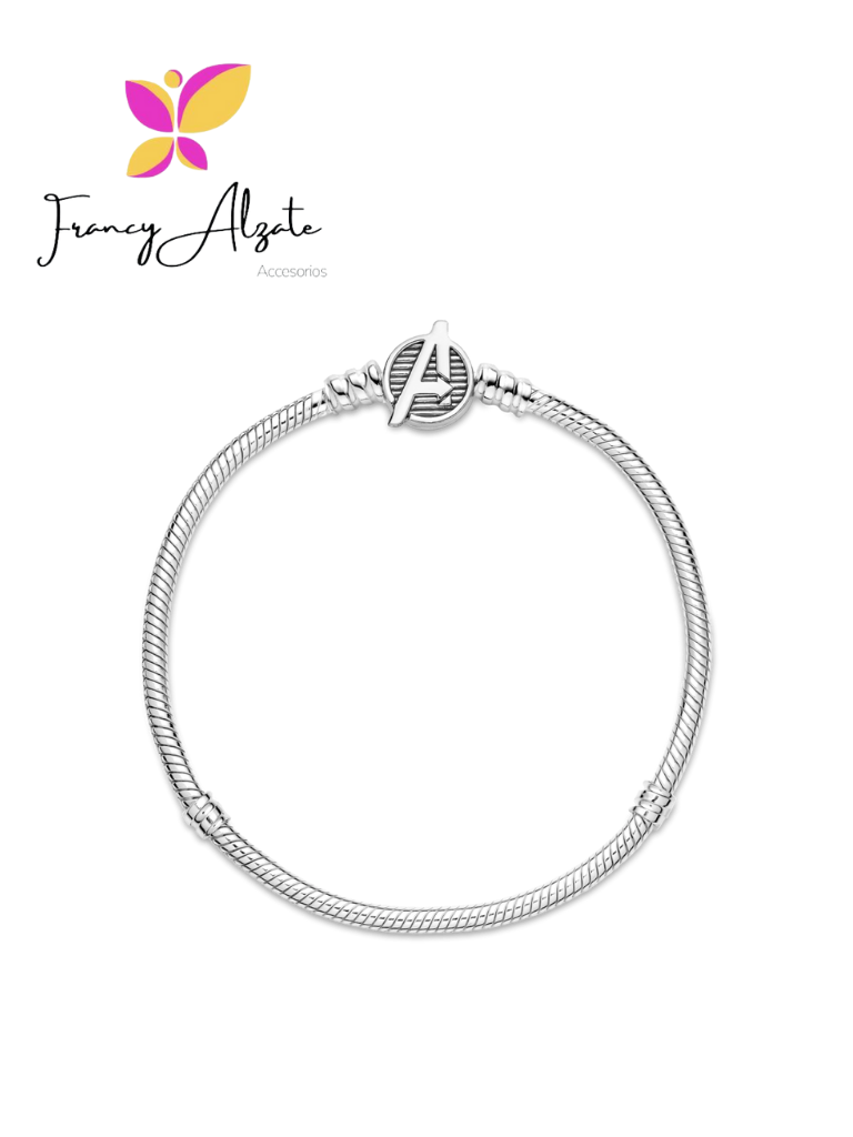 Pulsera estilo pandora Capitán América