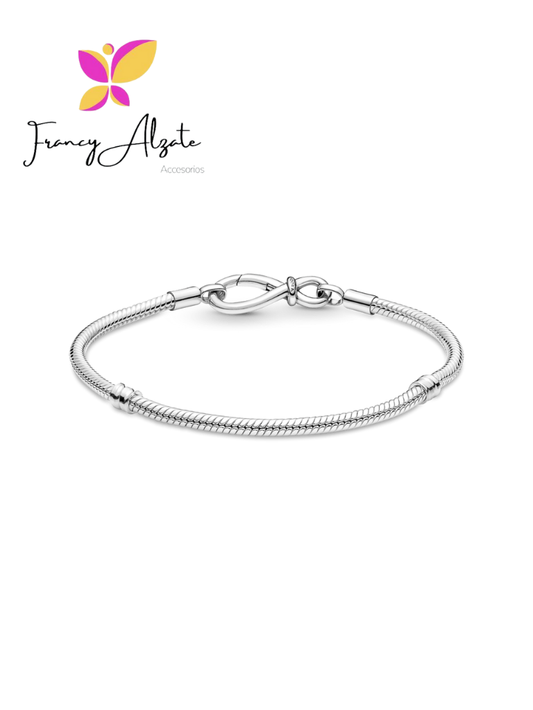 Pulsera estilo pandora infinito