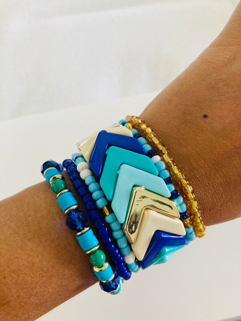 Pulseras en acrílico