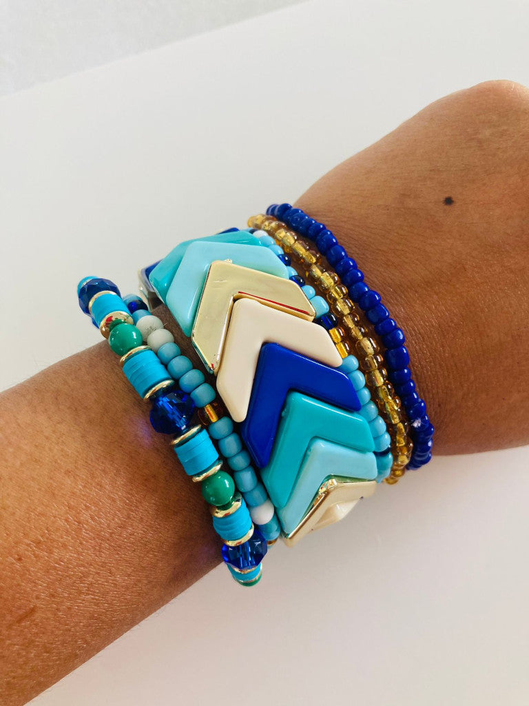 Pulseras en acrílico