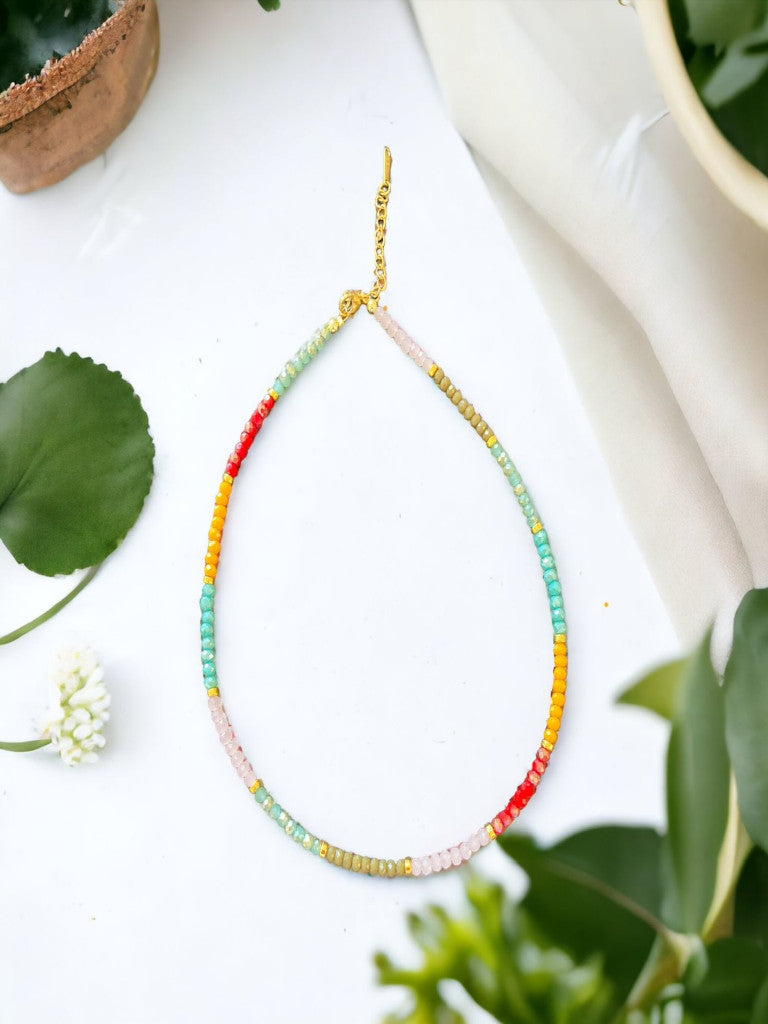 Choker murano multicolor