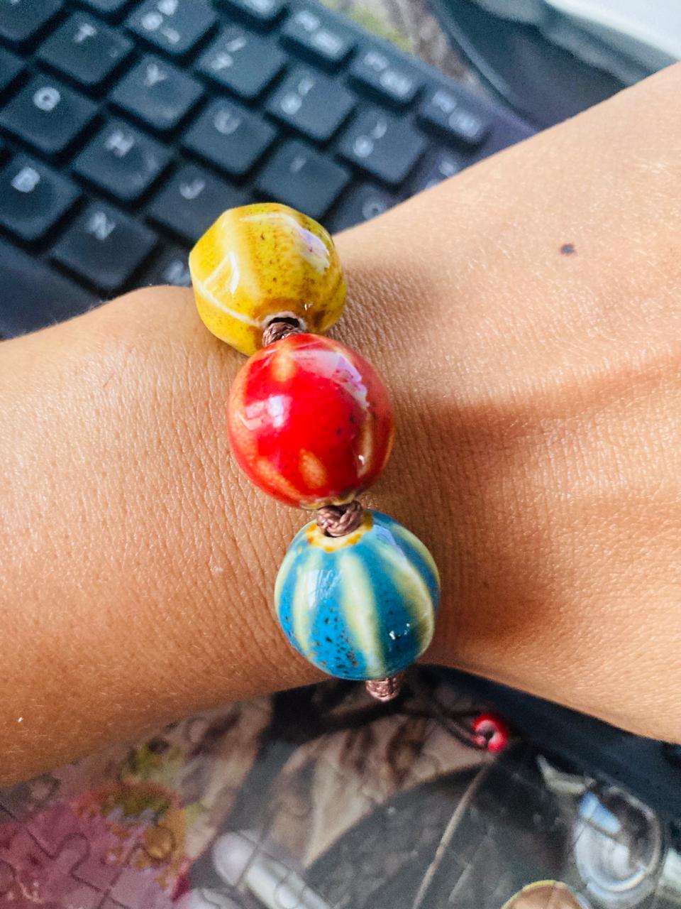Pulsera de cerámica