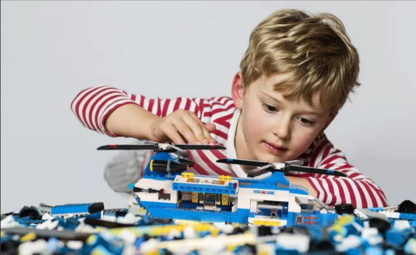 Lego Helicóptero de policía transformable