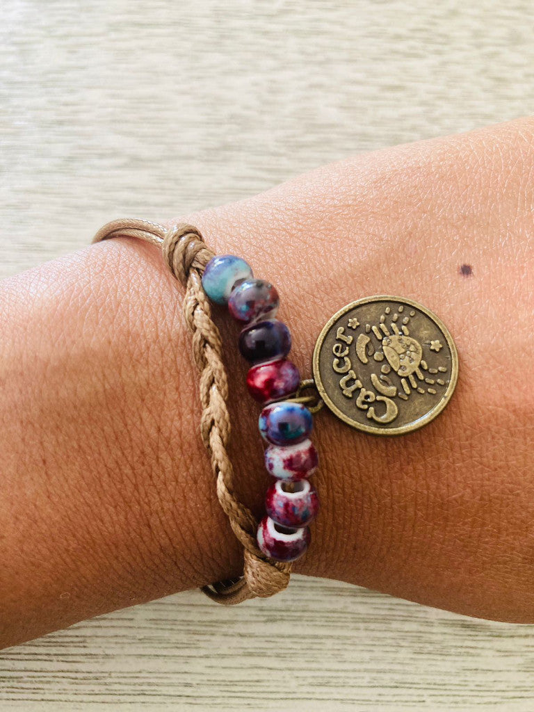 Pulsera de costelación Cancer