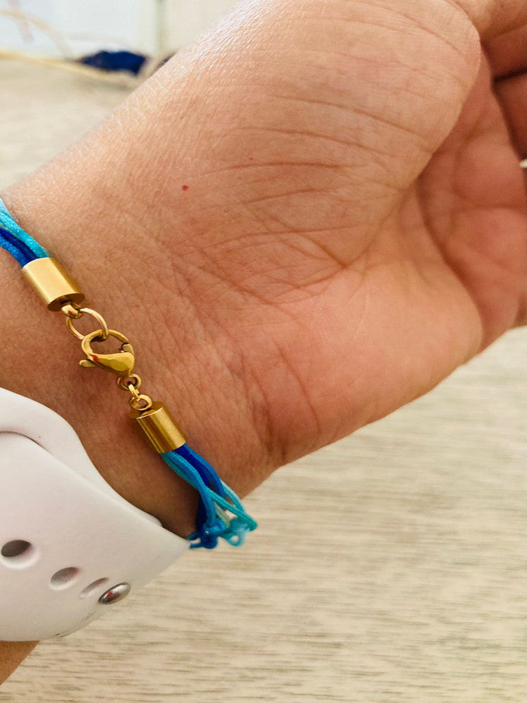 Pulsera océano multicapa