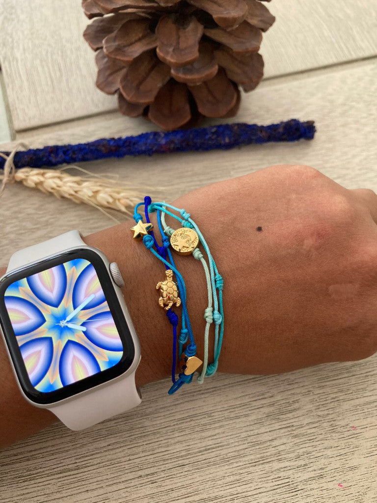 Pulsera océano multicapa