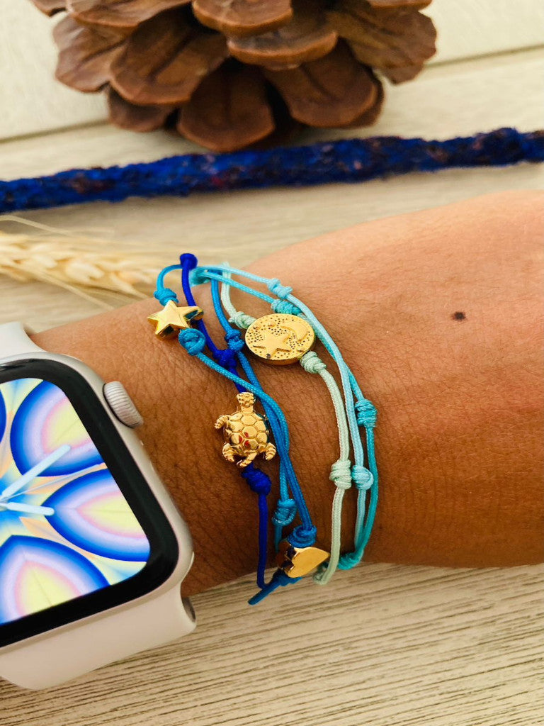 Pulsera océano multicapa