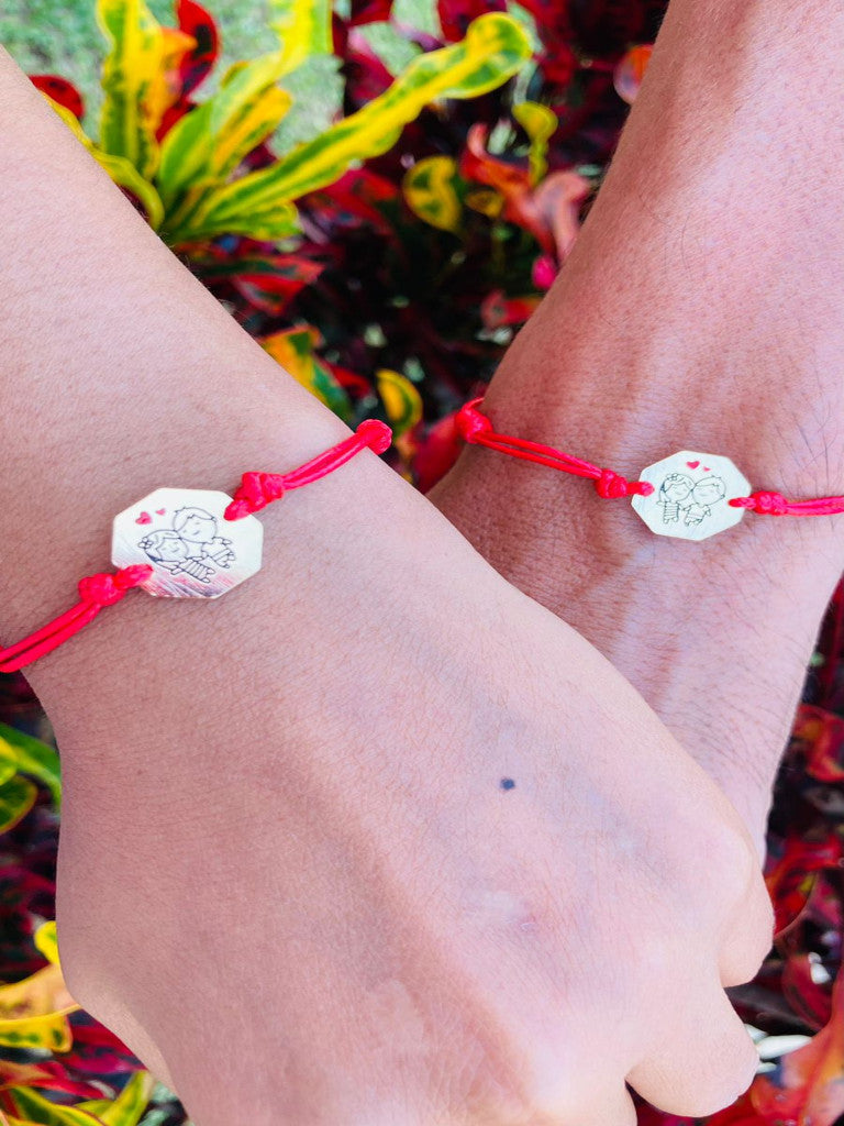Set de pulseras parejas