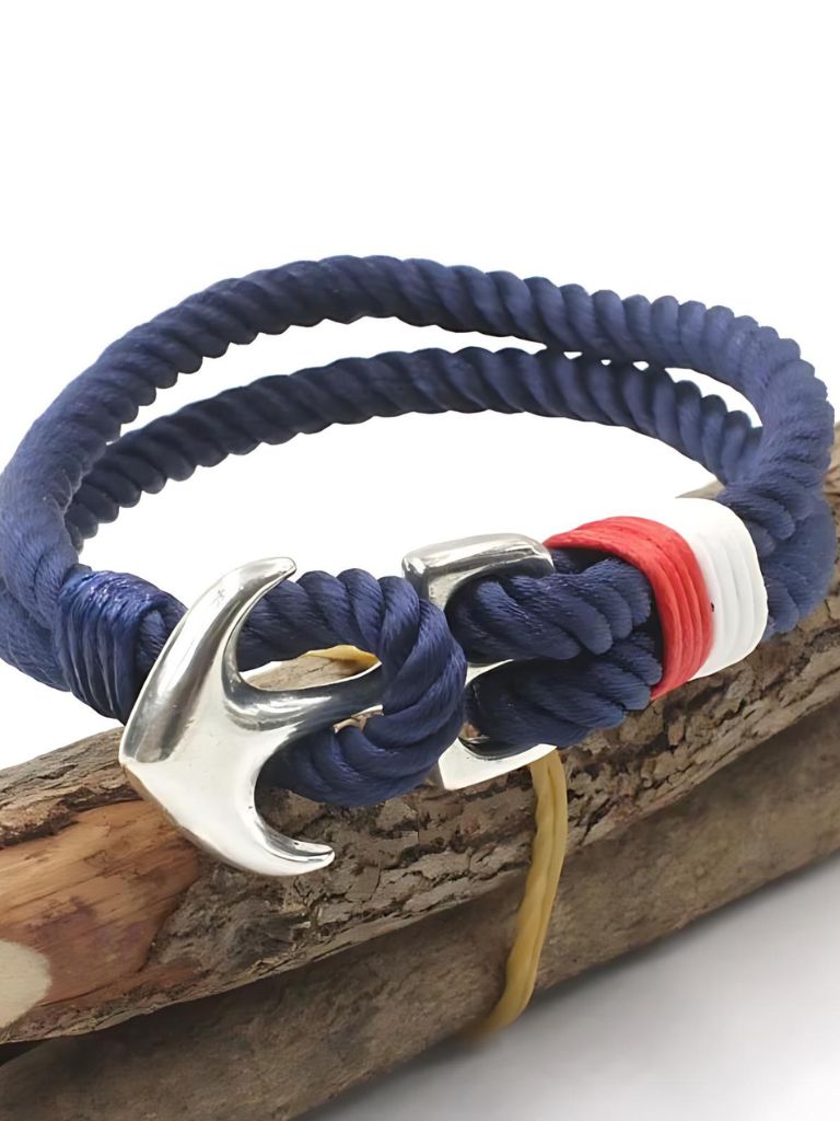 Pulsera de ancla tipo marinero