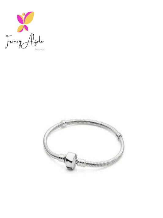 Pulsera estilo Pandora centro barra