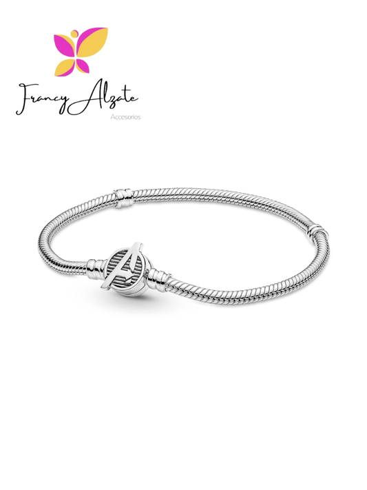 Pulsera estilo pandora  Capitán América