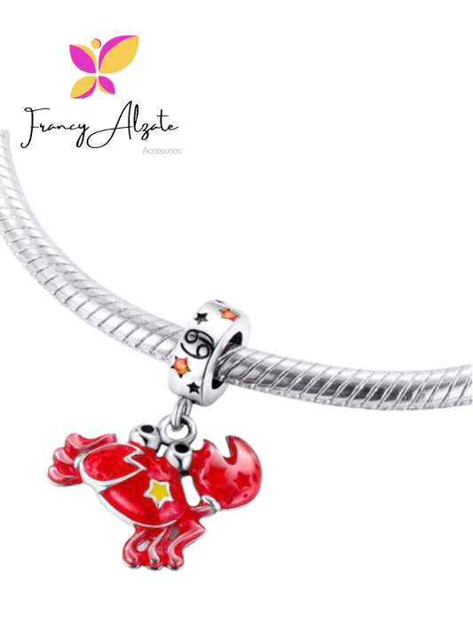 Dije pandora Zodiaco Cáncer