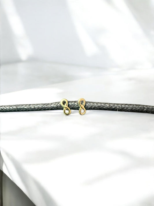 Topo infinito en oro laminado 18K