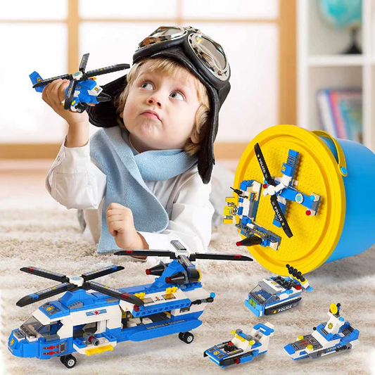 Lego Helicóptero de policía transformable
